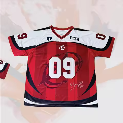 Summer Women'S Korean YBSY Jersey T-Shirt V-Neck Loose 3d Printed Short Sleeved Fashionable Street C