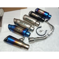 sc project & daeng full exhaust system beat carb & FI