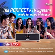 Malay version HISING M100 ALL IN ONE KARAOKE SYSTEM 🎤 100%malaysia local server ppm&mcmc approved