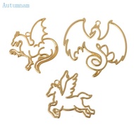 AUTU Dragon Horse Frame Shape Resin Mold Alloy Frame for Epoxy Resin Casting DIY Mold for Dragon Hor