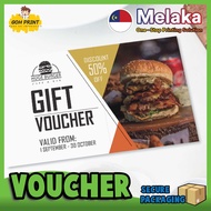 🟡MOQ 5 books🟡 Voucher Book // Coupon Book Printing