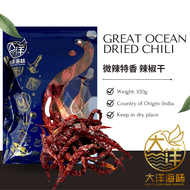 [100g] Great Ocean Dried Chili | 微辣特香 辣椒干