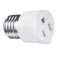 [GTTR-QC] Light Socket To Plug Adapter Outlet Plug Converter E26 Bulb Socket Adapter❀