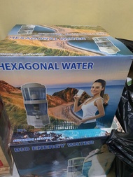 Hexagonal 28 Liter Bio Energy Water Purifier mineral water pot penyaring air