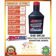 AMSOIL SAE 5W-30 Fully Synthetic Motor Oil ( Signature Series ) ( 5W30 Engine Oil Motor Oil )