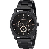 [Authentic] Original Fossil Men Machine Chrono Black Ion-Plated Watch FS4682 Jam Tangan Lelaki/Man