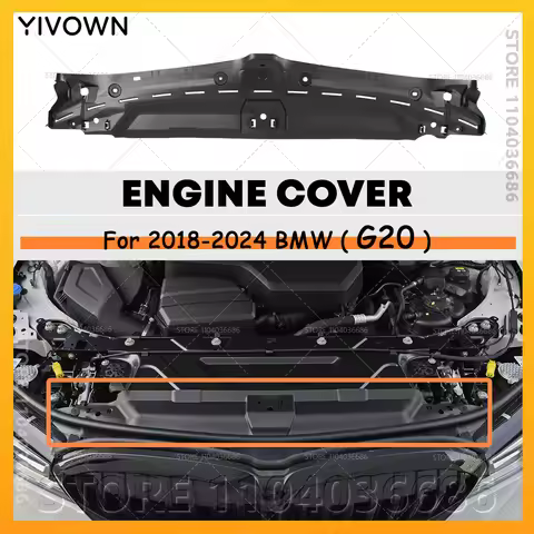 For 2018-2024 G20 BMW 330e 330eX 330i 330iX M340i M340iX Center Upper Compartment Engine Cover 51767