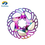 Perfeclan Mountain Bike Disc Rotor Ventilated Design Mountain Bike Rotor Fast 140MM