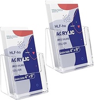 Brochure Holder 4x9 inch Acrylic Brochure Holder Plastic Flyer Holder Clear Brochure Holder Display 