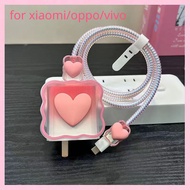 Android Wave Charger Protector USB TypeC Cable Protector Compatible for vivo 33w66w/80w oppo 33w/65w