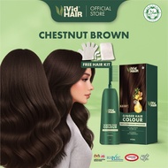 ViVid HAIR Halal Hair Colour Ginger Dye 400ml Telus Air Tutup Uban Tanpa Bleach Perwarna Rambut Mesr