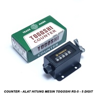 Counter - Alat Hitung Mesin Togoshi RS-5 - 5 Digit