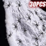 Artificial Spider Web Horror Spider Web Stretchy Cobweb With Spider Gothic Horror Home Decor Hallowe