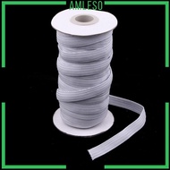 [Amleso] 14m Elastic Band for Sewing, 6 Elastic for Laundry Elastic Band Elastic Cord Trouser Elasti