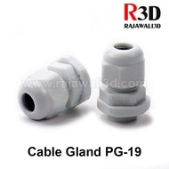 Gland PG-19 Cable Gland White Nylon Cable