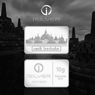 iSilver Borobudur - Perak Batangan Murni 10 gr