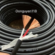 German speaker wire with pure copper core 2x1 2x1.5 2x2.5 Speaker Cable Speaker Wire