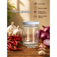 [70pcs ] 200ml Sambal /Balang kaca/Glass Jar / Botol sambal /Sambal jar辣椒罐／辣椒瓶。