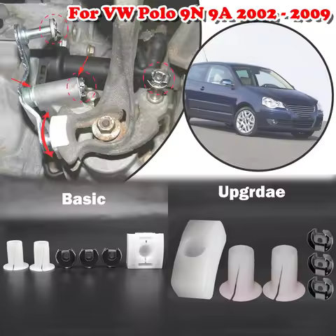 Gear Selector Wiring Washer Shift Relay Lever Slide Shoe Bushing Bearing Kit N90815903 For VW Polo 9