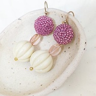 鉤針 編織 串珠 刺繡 耳環