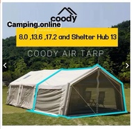 🔥Air Tarp 🔥สำหรับ Coody 8.0 Coody 13.6 Coody 17.2 และ Coody Shelter Hub 13 🔥!! ใช้กับเต็นท์รุ่นอัพเก