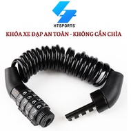 HT Sports safe anti-theft Sports bike lock, high quality steel core bicycle digital lock 1.5m long