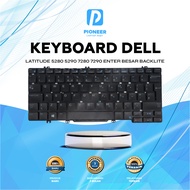 Dell Latitude 5280 5290 7280 7290 Enter Large Backlite Keyboard