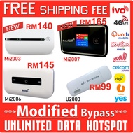 ☌♘۞***Modified***Unlimited Hotspot MODEM 4G B310 B315 B525 B593 B618 B715 E5573 E5577 R9 yoodo hotli