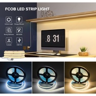 BTF-LIGHTING USB lights FCOB LED Strip Light Width 320LEDs/m 336LEDs/m 8mm Warm White/Natural White/