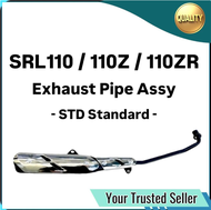 ( STD Standard ) Muffler Exhaust Pipe Assy SRL110 SRL Lagenda 110 SRL110Z SRL110ZR Lagenda110 Z ZR 1