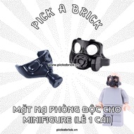 Accessories SWAT Gas Mask Gas Mask For minifigure SWAT SWAT Soldiers - Military MOC Gas Mask Assembly Toy