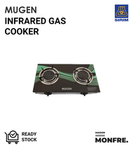 MUGEN Glass Top Infrared Gas Cooker, Top Gas Stove, Gas Saving, 1 Year Warranty