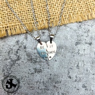 BEST FRIEND Couple Necklace Best Friend Stainless Steel Couple Necklace/