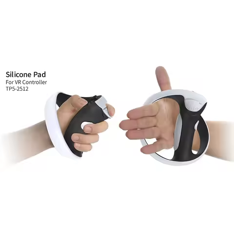 For PS5 VR2 controler anti-slip silicone pad key protection pad 6 in 1 VR game handle anti-skid key 