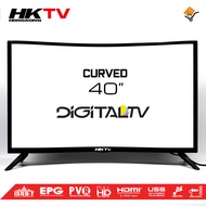 HKTV 40 inch Curved Digital LED TV with Free Wall Bracket