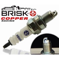 Brisk copper spark plugs Original B12C MEGAPRO TIGER SUZUKI (DR 100, DR 200, DR 250YAMAHA (AG 200, A