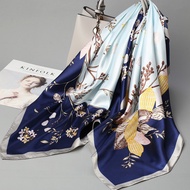 Square fashion silk scarf 70x70cm, 90x90cm
