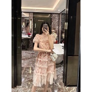 2 WEEKS pink lady's dress