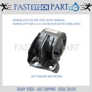 1PC LEFT ENGINE MOUNTING  - 50820-SR3-J11 HONDA CIVIC EG SR4 SMALL VTEC / CITY SX8 1.3 1.5 D13B D13B