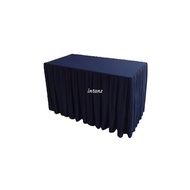 INTANZ Skirting Meja Banquet 6x2 JC Easy Setting Table Skirting