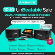 [SG] Powerhouse Affordable Home Karaoke System with Touchscreen Jukebox KTV System Karaoke Box