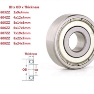 Ball Bearing 604zz 605zz 606zz 607zz 608zz 6000zz 6001 Zzz 626zz 627 Zzz 688zz 604 605 606 607 608 6