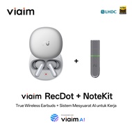 viaim AI Meeting Bundle NoteKit + RecDot Record Memos on Computers &amp On-Site AI Transcripts Meeti