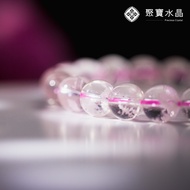 [Snowflake Ghost Bracelet] Bracelet Iolite Pink Crystal White Treasure