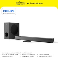 Philips AV TAPB405/98 Soundbar 2.1ch (Dolby Digital) Wireless Subwoofer with Chromecast (1 Year International Warranty)