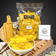 BANANA CHIPS WITH GARLIC HORN 450g FAZZ Chips