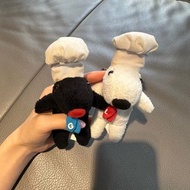 全新閒置痕跡😭 Gaspard et Lisa 絨毛吊飾 7-11 City café 卡斯柏與麗莎的咖啡時光