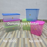 Food Storage Box natural Pack 5000 & 6500 GM Transparent Jar