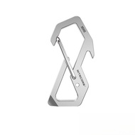 【SG MALL】Nitecore NSH10 Multiuse Titanium Snap Hook Keychain
