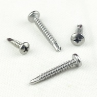 ST5.5 Stainless Steel410Phillips Pan Head Self-Drilling Self-Tapping Screws Drill Tail Wire GB15856.